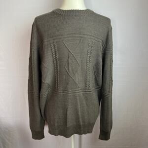 Heritage Smartwool Merino Wool Gray Textured Sweater L Outdoorcore Minimalist
